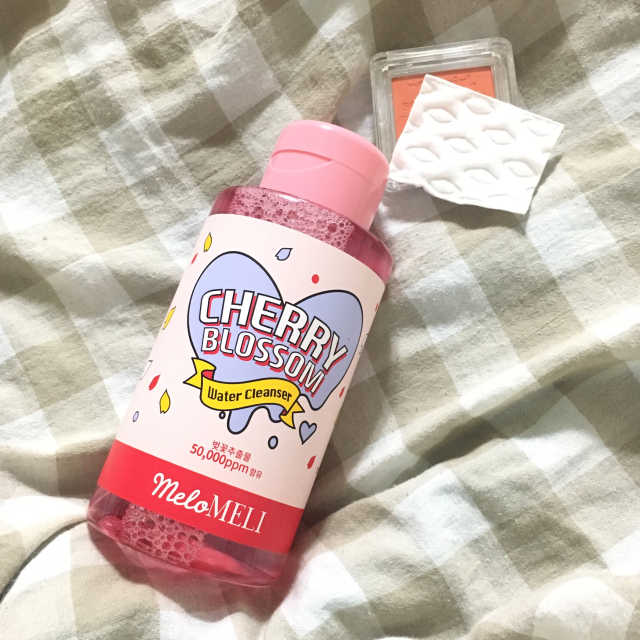 체리블라썸 워터클렌저 대용량 500ml 리뷰 사진