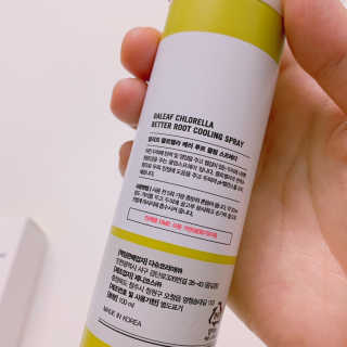 달리프 클로렐라 베러 루트 쿨링 스프레이 100ml — 5점을 준 리뷰어가 2019년 7월 올린 사용 사진