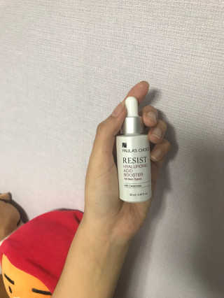 폴라초이스 리지스트 히아루로닉 부스터 — 3.5점을 준 리뷰어가 2018년 4월 올린 사용 사진