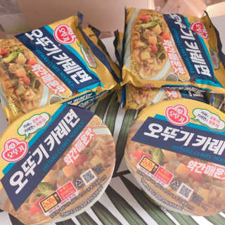 오뚜기카레면 2차 모집 — 3.5점을 준 리뷰어가 2019년 2월 올린 사용 사진