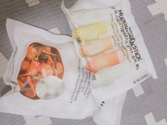 모던떡스틱&모던떡볼 리뷰 사진