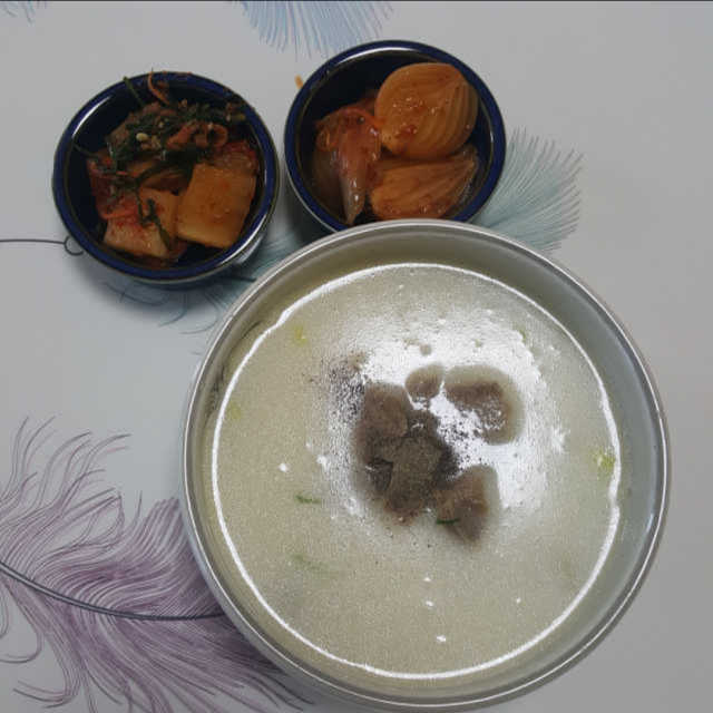 [풀무원] 사골곰탕국밥 리뷰 사진