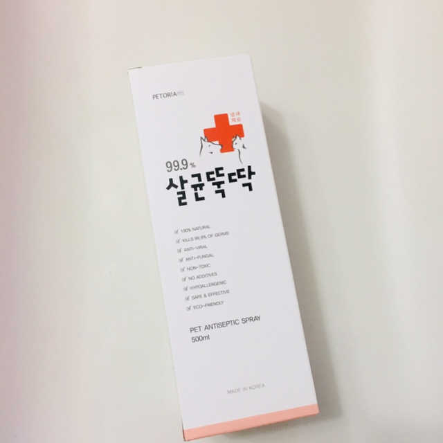 [펫토리아]살균뚝딱 강아지 고양이 살균소독제 탈취제 리뷰 사진