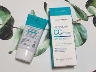 마더메이드 더 아쿠아라이트 CC크림 SPF50+ PA+++ — 5점을 준 리뷰어가 2019년 5월 올린 사용 사진