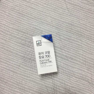 네츄럴굿띵스 퓨어 코랄 칼슘 700 30일분 — 4.83점을 준 리뷰어가 2018년 6월 올린 사용 사진