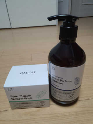 달리프 베러 퍼퓸 샴푸 1000ml 레이니데이 or 일랑로즈 — 5점을 준 리뷰어가 2020년 1월 올린 사용 사진