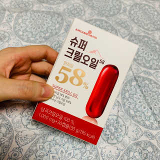 메이준뉴트리 슈퍼 크릴 오일58 1000mg x 30캡슐 — 5점을 준 리뷰어가 2020년 2월 올린 사용 사진