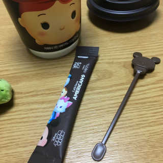 GS25 디즈니썸썸 카페베네 아메리카노 — 5점을 준 리뷰어가 2017년 12월 올린 사용 사진