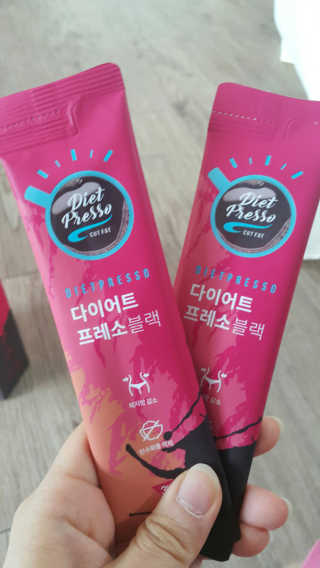 프리미엄 다이어트커피,  쓰리케어 다이어트프레소 — 5점을 준 리뷰어가 2019년 2월 올린 사용 사진