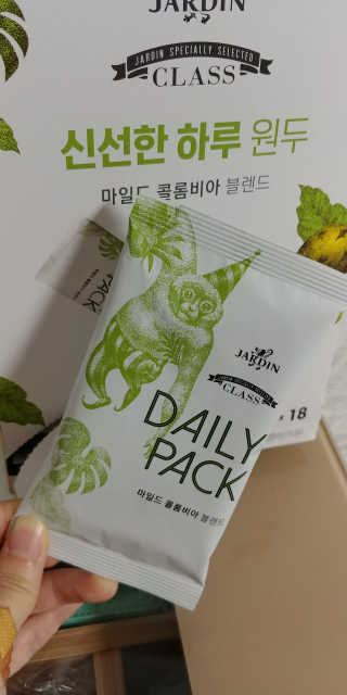 (주)쟈뎅 [쟈뎅] 클래스 신선한 하루 원두+여과지 SET — 5점을 준 리뷰어가 2019년 3월 올린 사용 사진