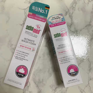 세바메드 인티메이트 set [폼, 데오드란트] — 5점을 준 리뷰어가 2019년 7월 올린 사용 사진