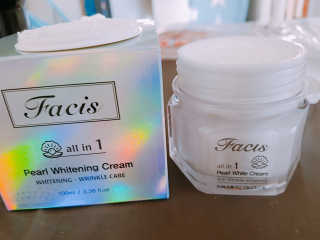 파시스 올인원 진주 화이트닝 크림 100ml — 4점을 준 리뷰어가 2019년 3월 올린 사용 사진