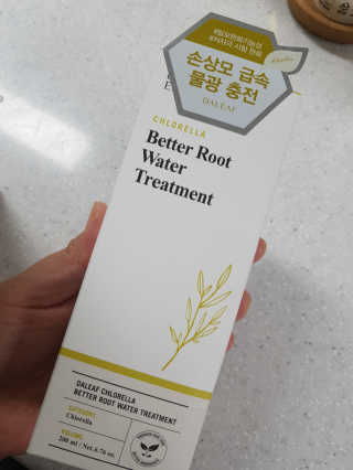달리프 클로렐라 베러 루트 워터트리트먼트 200ml — 5점을 준 리뷰어가 2020년 1월 올린 사용 사진