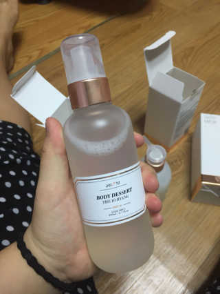 딜라잇18 바디디저트 3종 SET — 3.5점을 준 리뷰어가 2017년 1월 올린 사용 사진