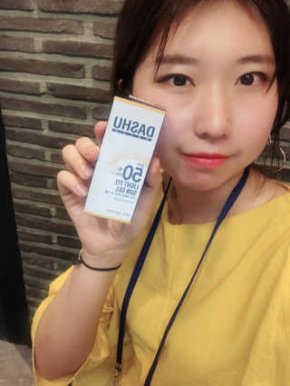 다슈코리아 다슈 데일리 라이트 핏 선젤 — 5점을 준 리뷰어가 2018년 6월 올린 사용 사진