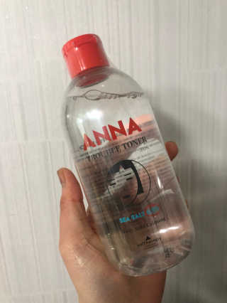 솔테라피 안나 트러블 토너 300ml — 3점을 준 리뷰어가 2019년 4월 올린 사용 사진