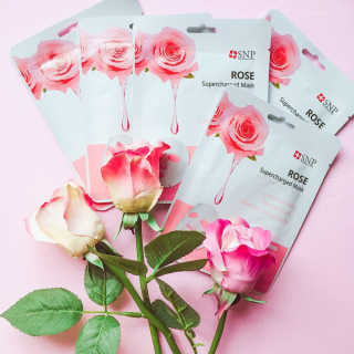 SNP Supercharged Mask_Rose Centifoli Flower — 5점을 준 리뷰어가 2019년 1월 올린 사용 사진