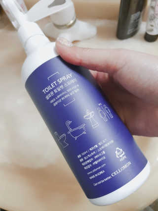 셀로몬 토일렛 스프레이 500ml — 5점을 준 리뷰어가 2018년 5월 올린 사용 사진