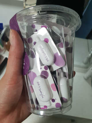야시엔코 앰플수면팩 퍼플 — 4점을 준 리뷰어가 2018년 7월 올린 사용 사진