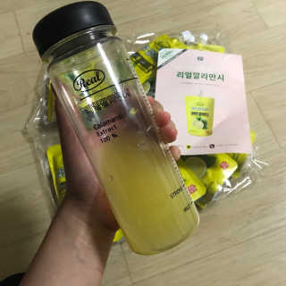 장수농가 리얼깔라만시 — 5점을 준 리뷰어가 2018년 6월 올린 사용 사진