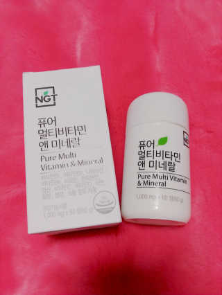 네츄럴굿띵스 퓨어 멀티비타민 앤 미네랄 30일분 — 5점을 준 리뷰어가 2018년 6월 올린 사용 사진