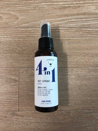 강아지스토리 포인원 모이스처 미스트 100ml — 5점을 준 리뷰어가 2018년 10월 올린 사용 사진