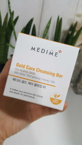 메디미 골드케어 클렌징 바 — 3.83점을 준 리뷰어가 2017년 9월 올린 사용 사진