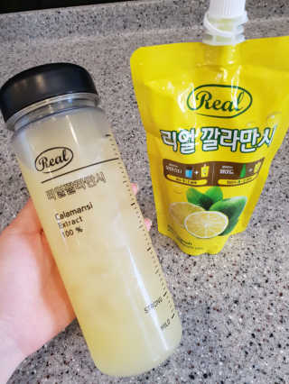 장수농가 리얼깔라만시 — 5점을 준 리뷰어가 2018년 6월 올린 사용 사진