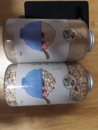 사슴이네 차칸먹거리 내안에섬유15와 단호박곡물후레이크 set — 4.67점을 준 리뷰어가 2018년 6월 올린 사용 사진