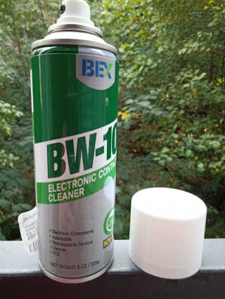 BW-100, 전자 접점 클리너 — 5점을 준 리뷰어가 2019년 8월 올린 사용 사진