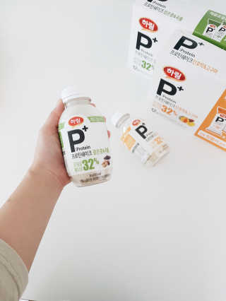 하림 P+ 닭가슴살 프로틴 쉐이크 — 5점을 준 리뷰어가 2019년 6월 올린 사용 사진