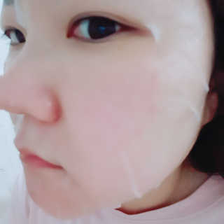 웰더마 사파이어 콜라겐 임팩트 에센셜 마스크 — 5점을 준 리뷰어가 2019년 4월 올린 사용 사진