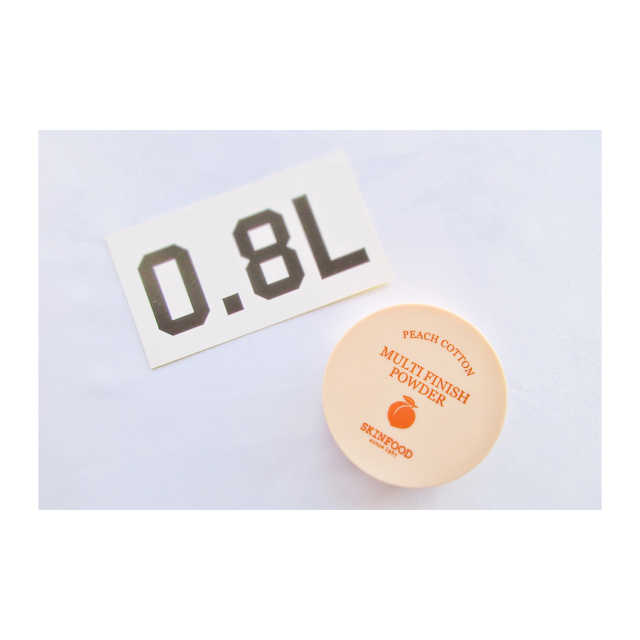 SKIN FOOD PEACH COTTON MULTI FINISH POWDER 5g 리뷰 사진