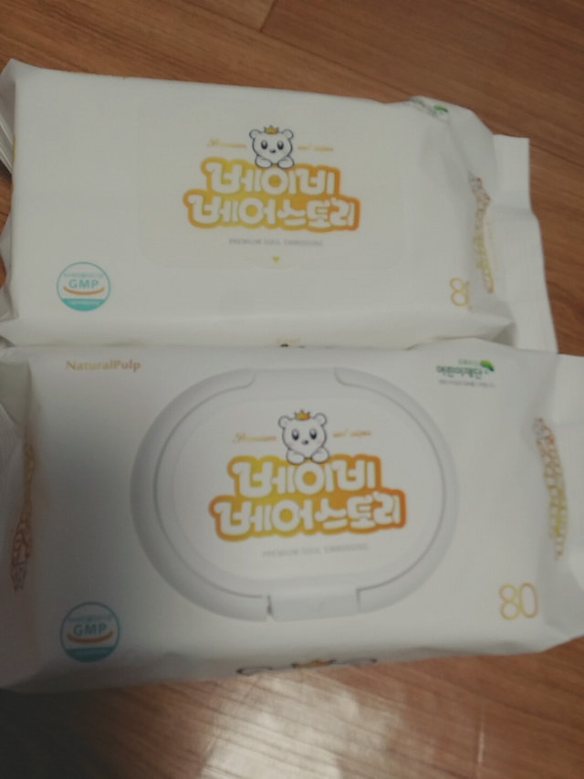 베이비베어스토리 프리미엄 물티슈 리뷰 사진