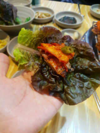 [닭수리5형제숯불닭갈비] 닭갈비 2인분+더덕구이 set — 5점을 준 리뷰어가 2018년 12월 올린 사용 사진
