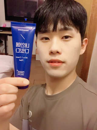 맨즈스킨 파란통 내안에다있다 — 4.33점을 준 리뷰어가 2017년 10월 올린 사용 사진