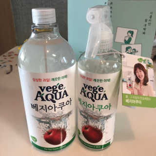 베지아쿠아 475ml + 리필 1000ml 1Set — 4.5점을 준 리뷰어가 2019년 6월 올린 사용 사진