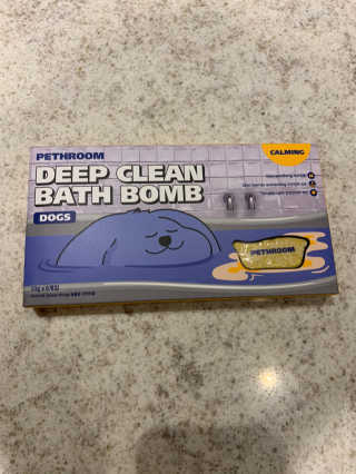 Pethroom 페스룸 PETHROOM DEEP CLEAN BATHBOMB 페스룸 딥클린 배쓰밤 — 4점을 준 리뷰어가 2020년 3월 올린 사용 사진