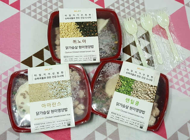 딜리핏 3종 도시락 시즌1 리뷰 사진