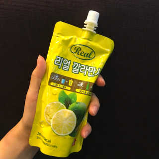 장수농가 리얼깔라만시 — 4점을 준 리뷰어가 2018년 6월 올린 사용 사진