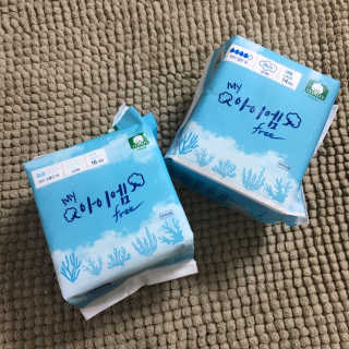 보타메디 마이아이엠 생리대 — 3.67점을 준 리뷰어가 2019년 1월 올린 사용 사진