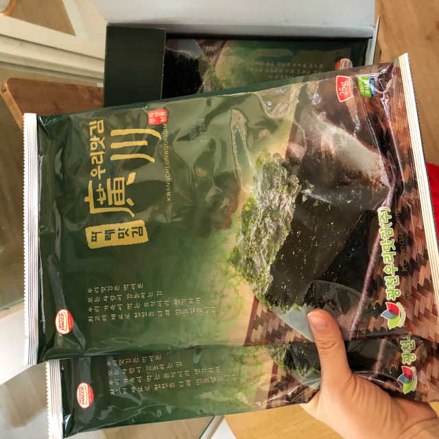 파래향 듬뿍, 바삭한 광천우리파래김 6매10봉 리뷰 사진