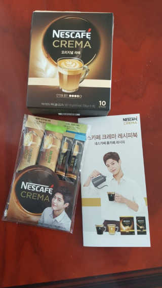 네스카페 코리아 네스카페 크레마 — 4.83점을 준 리뷰어가 2018년 1월 올린 사용 사진