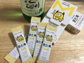 내꺼브랜드 맛있는 숙취분말 몬스톡 — 4.5점을 준 리뷰어가 2017년 1월 올린 사용 사진