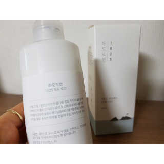 라운드랩 1025 독도 로션 200ml — 5점을 준 리뷰어가 2018년 1월 올린 사용 사진