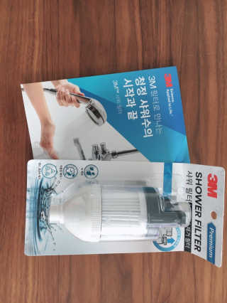 3M™ 프리미엄 샤워필터 — 5점을 준 리뷰어가 2019년 8월 올린 사용 사진