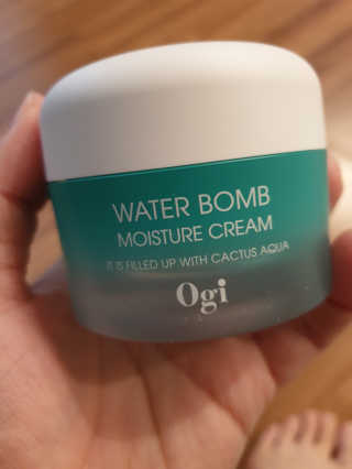 오지아이 워터 밤 모이스처 크림 50ml — 5점을 준 리뷰어가 2020년 2월 올린 사용 사진