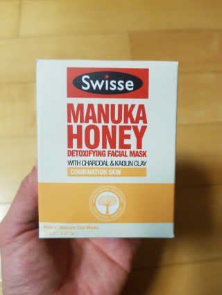 SWISSE 스위스 마누카 허니 디톡시파잉 페이셜 마스크 — 4점을 준 리뷰어가 2019년 12월 올린 사용 사진