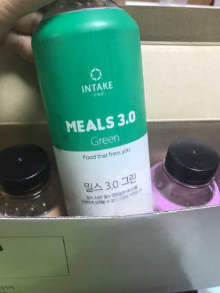 인테이크 밀스 3.0 Trial Kit(보틀형 5종) — 3.5점을 준 리뷰어가 2017년 4월 올린 사용 사진