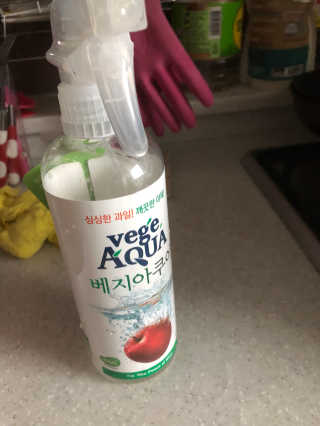 베지아쿠아 475ml + 리필 1000ml 1Set — 5점을 준 리뷰어가 2019년 11월 올린 사용 사진